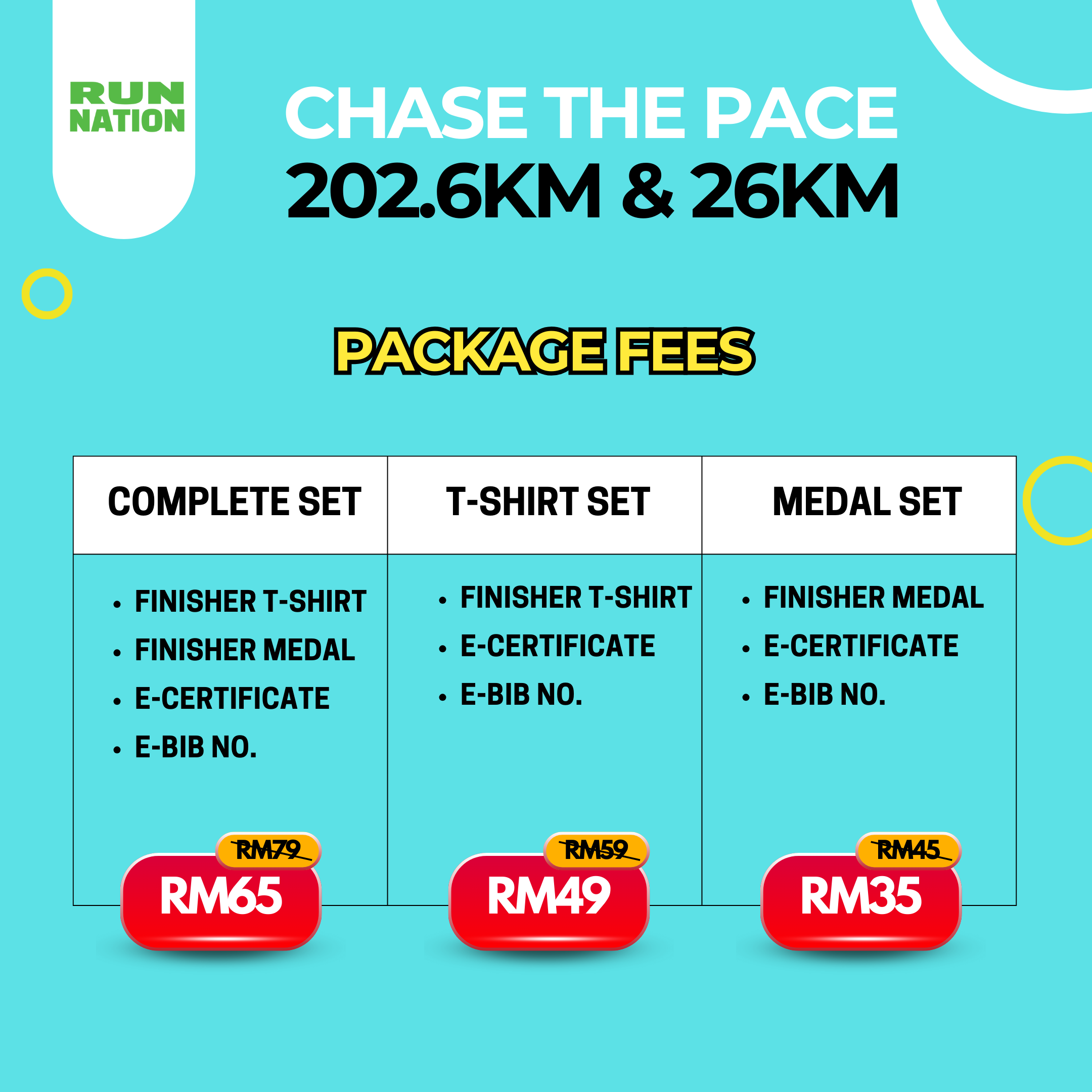 202.6KM T-Shirt Set (RN3)